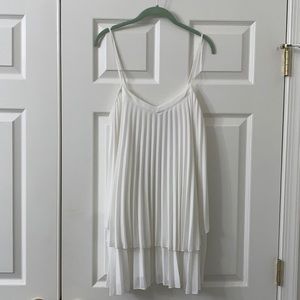 Zara Pleated Two Layer Blouse